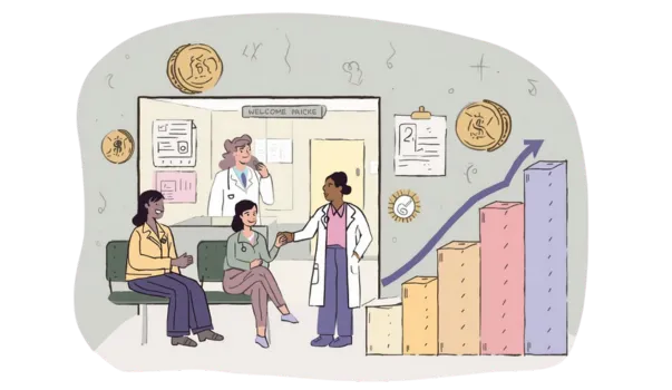 تاثیر سایت بر درآمد پزشکان و افزایش بیماران