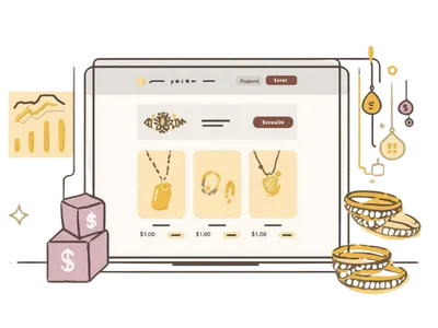 طراحی سایت طلا